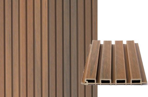 Burma Teak Interior WPC Louvers